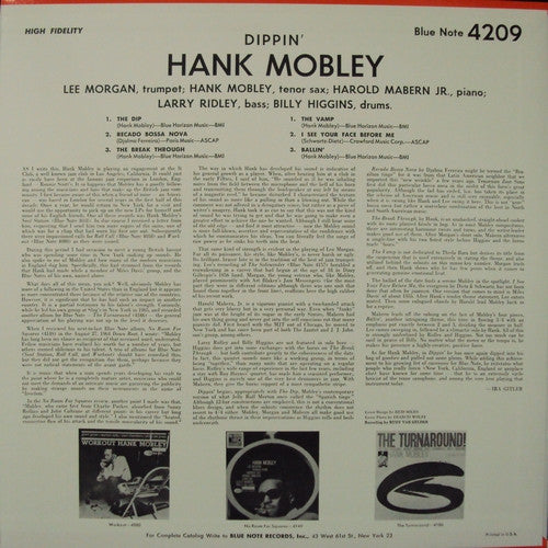 Release: Dippin'-Vinyl-Japan-2012-DBLP-030, BLP 4209, 4209-4570235