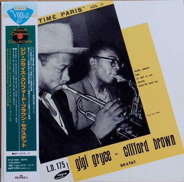 Master Release: "Jazz Time Paris" Vol. 11 by Gigi Gryce Clifford Brown Sextet