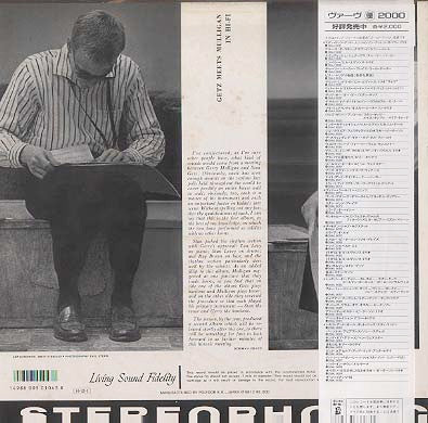 Release: Getz Meets Mulligan In Hi-FI-Vinyl-Japan-1986-20MJ 0097-2731904