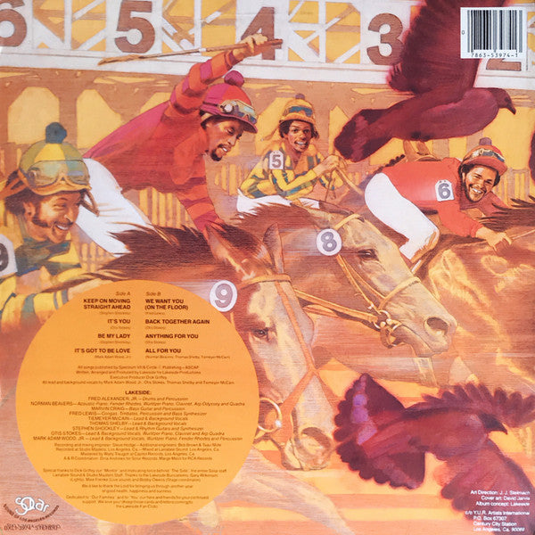 Release: Keep On Moving Straight Ahead-Vinyl-US-1981-BXL1-3974-1402324