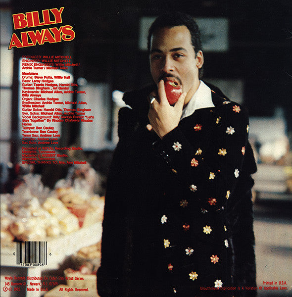 Master Release: Billy Always by Billy Always