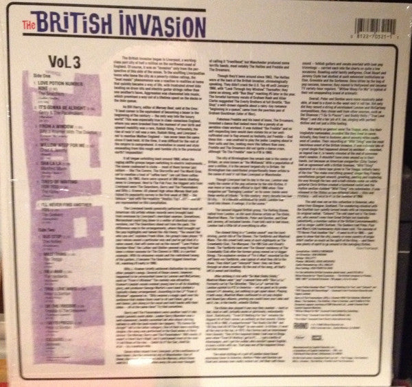 Master Release: The British Invasion: The History Of British Rock, Vol. 3 by Various