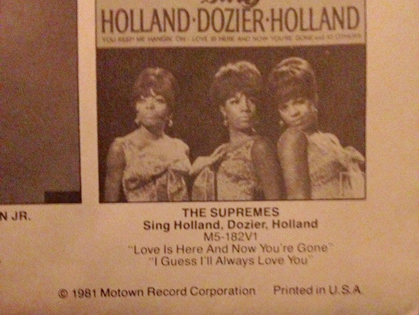 Hi... We're The Miracles