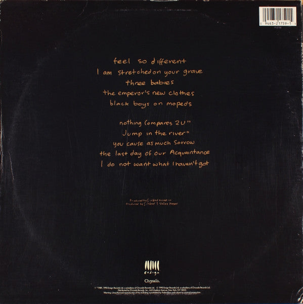 Release: I Do Not Want What I Haven't Got-Vinyl-US-1990-F1 21759, F1 21759-1864768