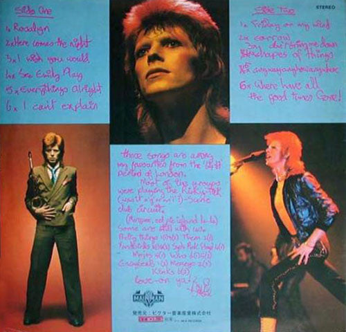 Master Release: Pinups by David Bowie