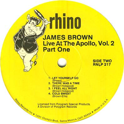 "Live" At The Apollo Volume II (Part 1)