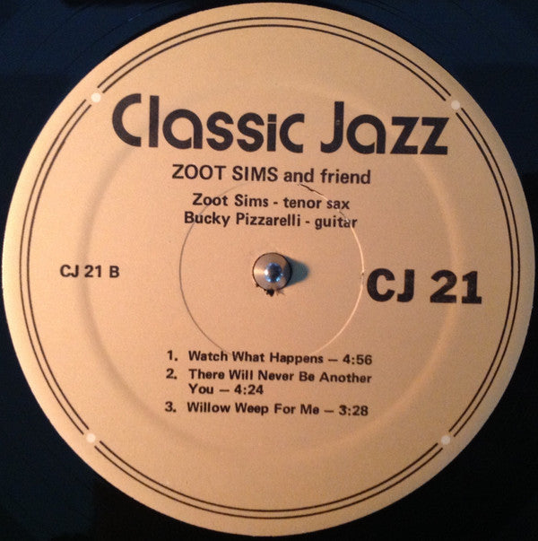 Zoot Sims And Friend...