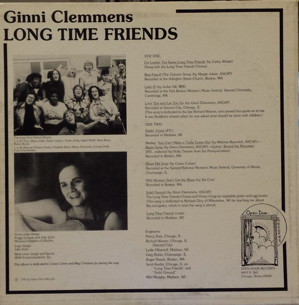 Master Release: I'm Lookin' For Some Long Time Friends... by Ginni Clemmens