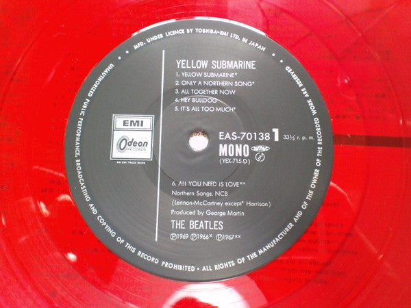 Release: Yellow Submarine-Vinyl-Japan-1986-EAS-70138-6888260