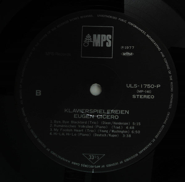 Klavierspielereien