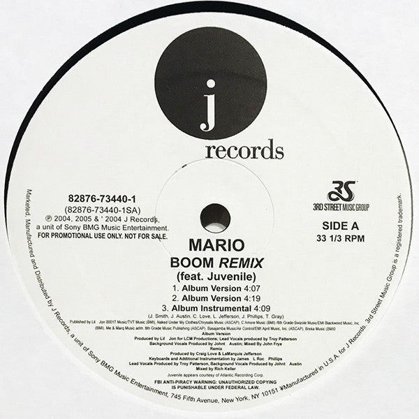 Master Release: Boom by Mario