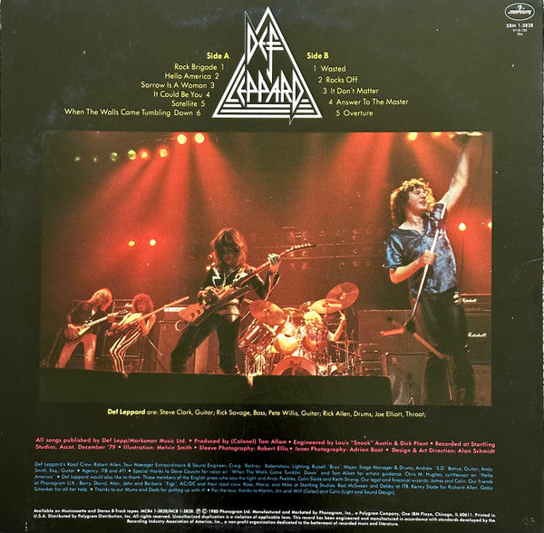 Release: On Through The Night-Vinyl-US-1980-SRM-1-3828-9276372