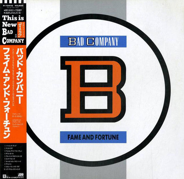 Release: Fame And Fortune-Vinyl-Japan-1986-P-13410-8574919