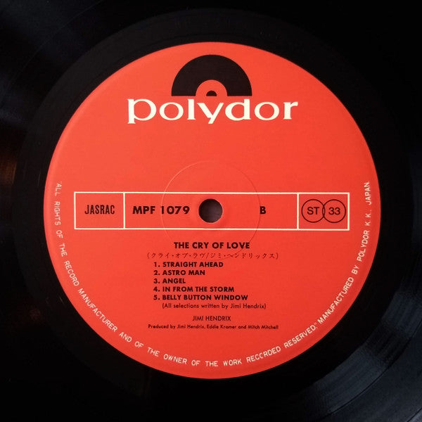 The Cry Of Love