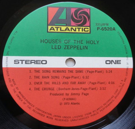 Houses Of The Holy