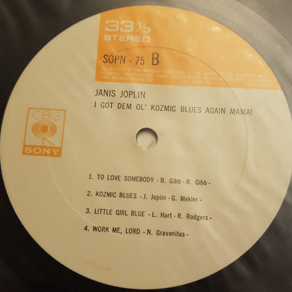 I Got Dem Ol' Kozmic Blues Again Mama!