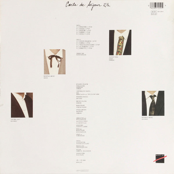 Master Release: 2 ½ by Carte De Séjour
