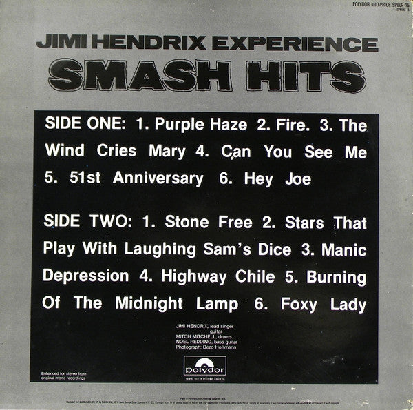 Release: Smash Hits-Vinyl-UK-1983-SPELP 15, 2310 268-1144722