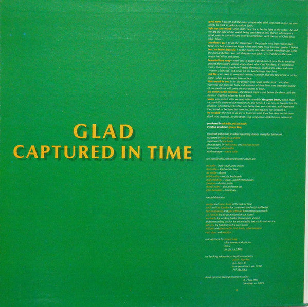 Release: Captured In Time-Vinyl-US-1982-R-3941-5375332