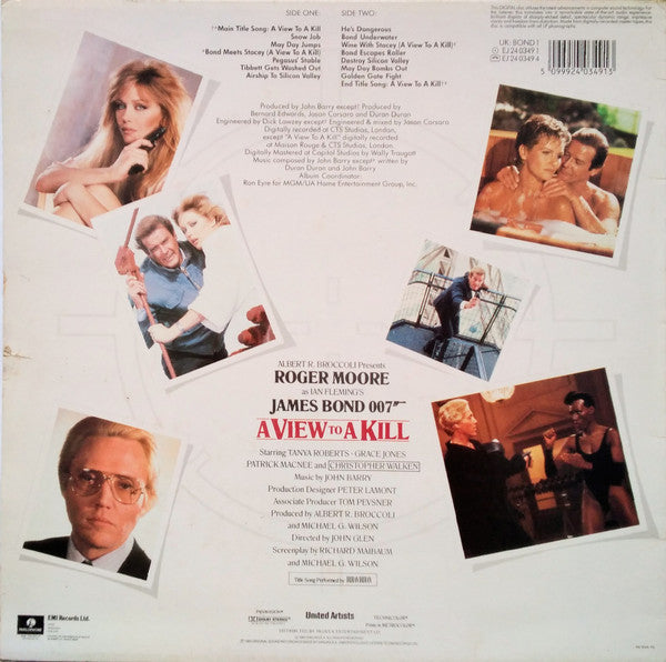 A View To A Kill (Original Motion Picture Soundtrack)