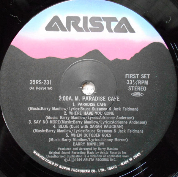 2:00 AM Paradise Cafe