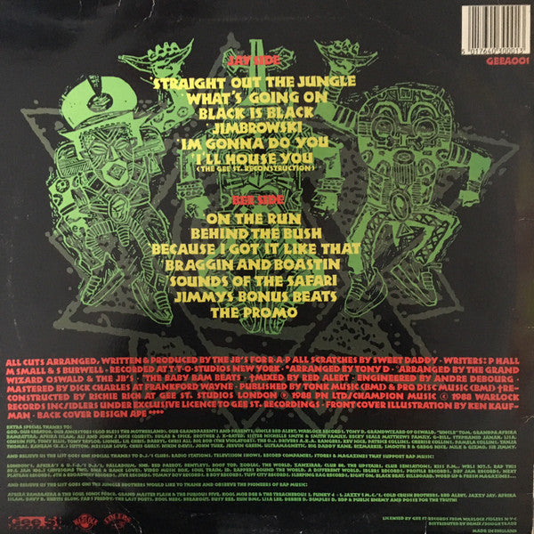 Release: Straight Out The Jungle-Vinyl, Vinyl-UK-1988-GEEA 001, GEE 12005-2300130