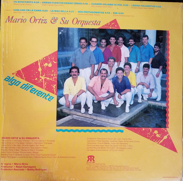Master Release: Algo Diferente by Mario Ortiz Y Su Orquesta