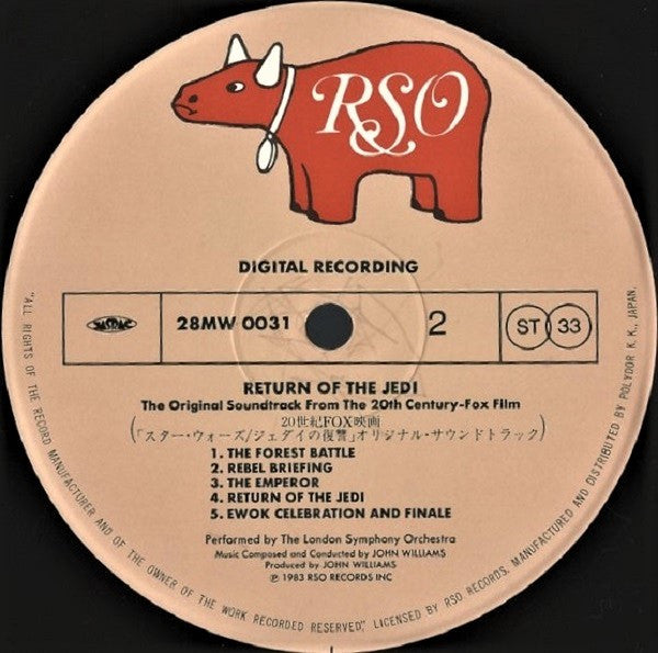 Star Wars : Return Of The Jedi (The Original Motion Picture Soundtrack)