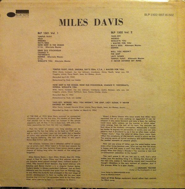 Release: Volume 2-Vinyl-US-1968-BST 81502, BLP 1502-4018186