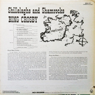Master Release: Shillelaghs And Shamrocks by Bing Crosby