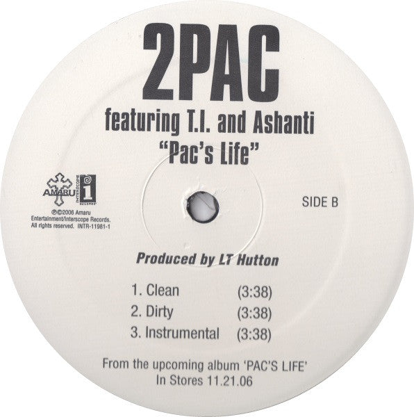 Master Release: Pac's Life by 2Pac