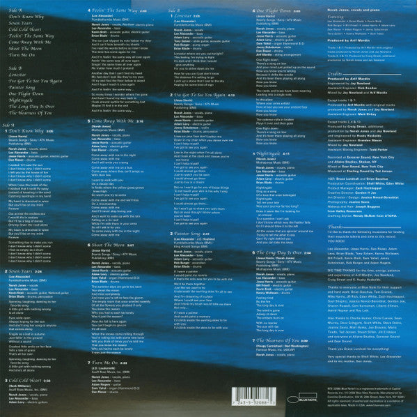 Release: Come Away With Me-Vinyl-US-2012-BTE 32088 7243 5 32088 1 3, BTE 32088-5432533