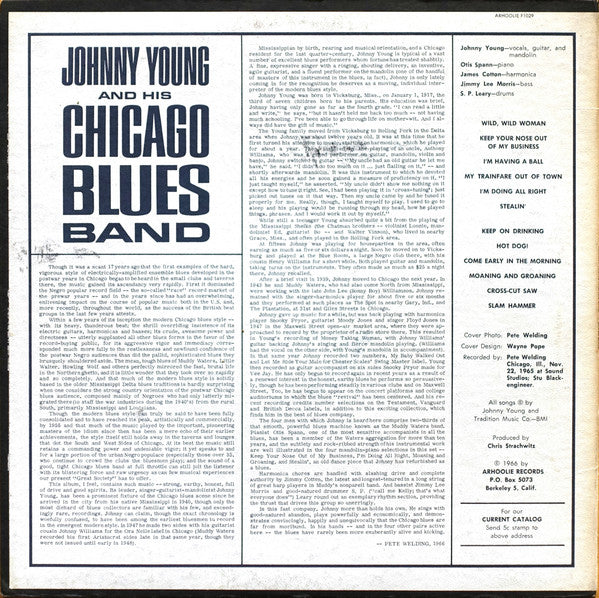 Release: Johnny Young And His Chicago Blues Band-Vinyl-US-1966-F1029-3250130