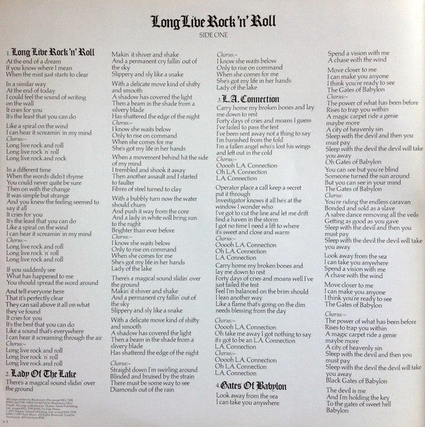 Long Live Rock 'N' Roll