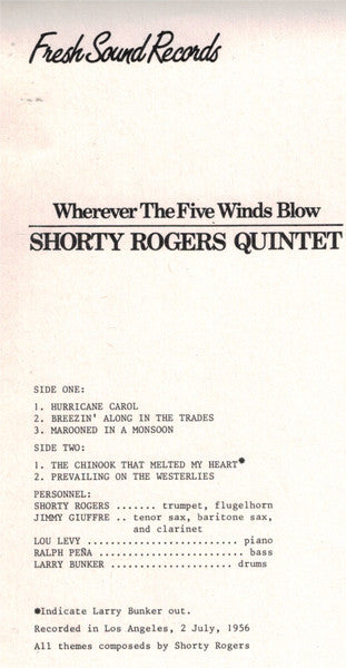 Wherever The Five Winds Blow