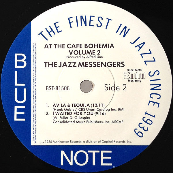 At The Cafe Bohemia Volume 2