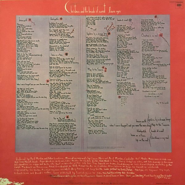 Release: Christmas And The Beads Of Sweat-Vinyl-US-None-PC 30259-2362119