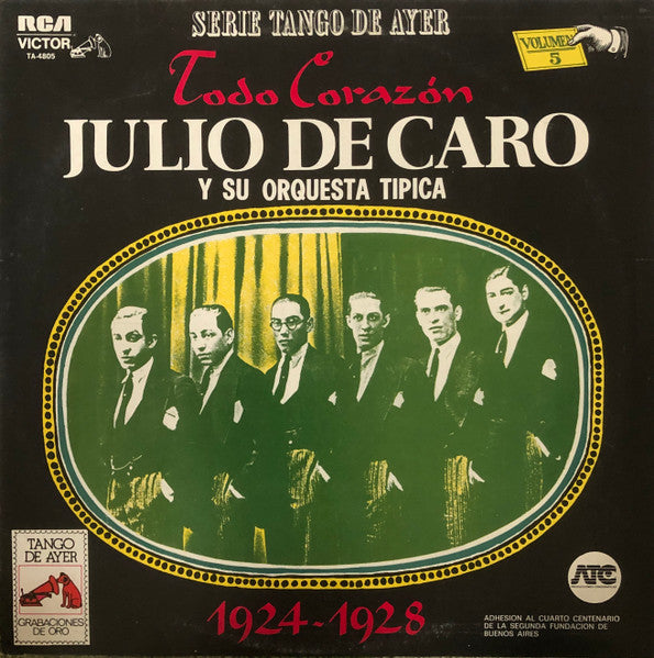 Release: Todo Corazón (1924-1928)-Vinyl-Argentina-1980-TA-4805-6905844
