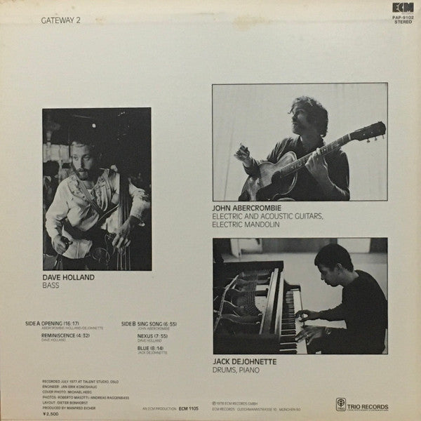 Release: Gateway 2-Vinyl-Japan-1978-PAP-9102-3798488