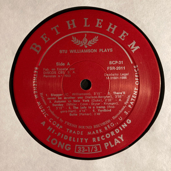 Stu Williamson Plays