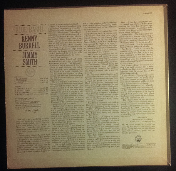 Master Release: Blue Bash! by Kenny Burrell