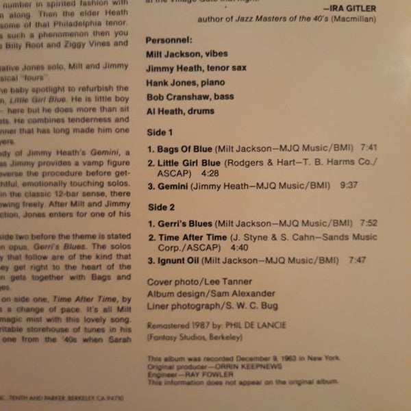 'Live' At The Village Gate