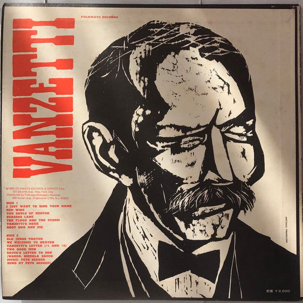Master Release: Ballads Of Sacco & Vanzetti by Woody Guthrie