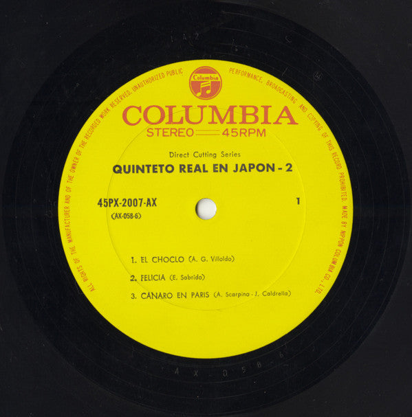 Quinteto Real En Japon Vol.2