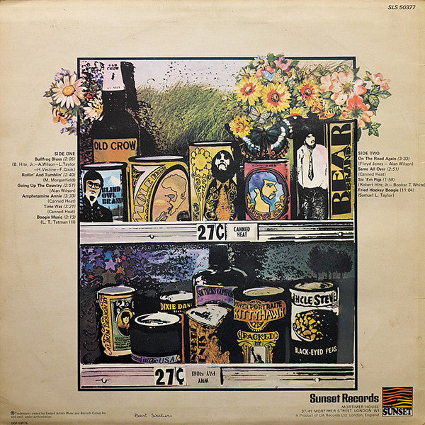 Release: The Canned Heat Cook Book (The Best Of Canned Heat)-Vinyl-UK-1975-SLS 50377-2347441
