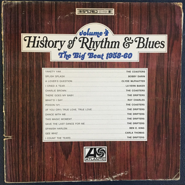Release: History Of Rhythm & Blues Volume 4: The Big Beat 1958-60-Vinyl-US-None-SD 8164-5164894