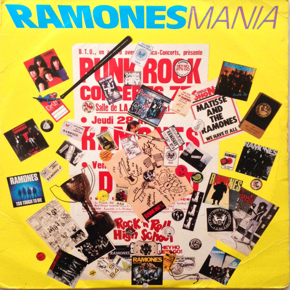 Release: Ramones Mania-Vinyl-US-1988-9 25709-1, 25709-1, 1-25709-1650517