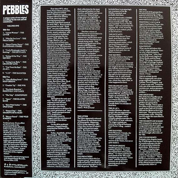 Master Release: Pebbles, Vol. 1 by Various