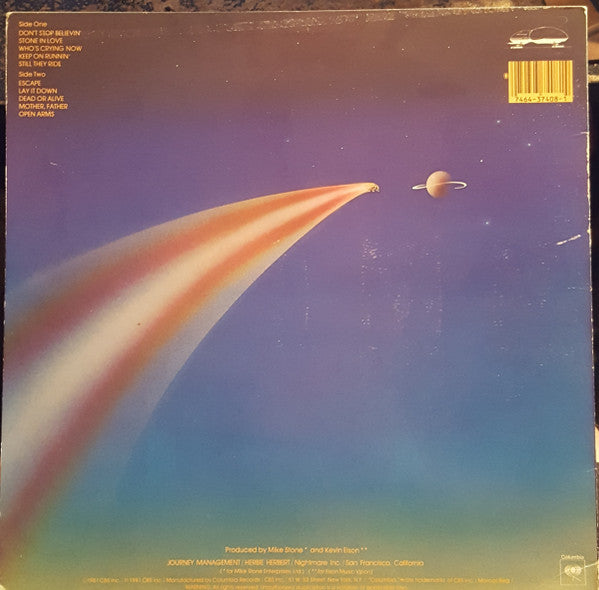 Release: Escape-Vinyl-US-1981-TC 37408-9699021
