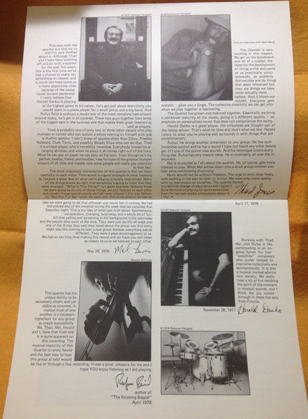 The Thad Jones / Mel Lewis Quartet